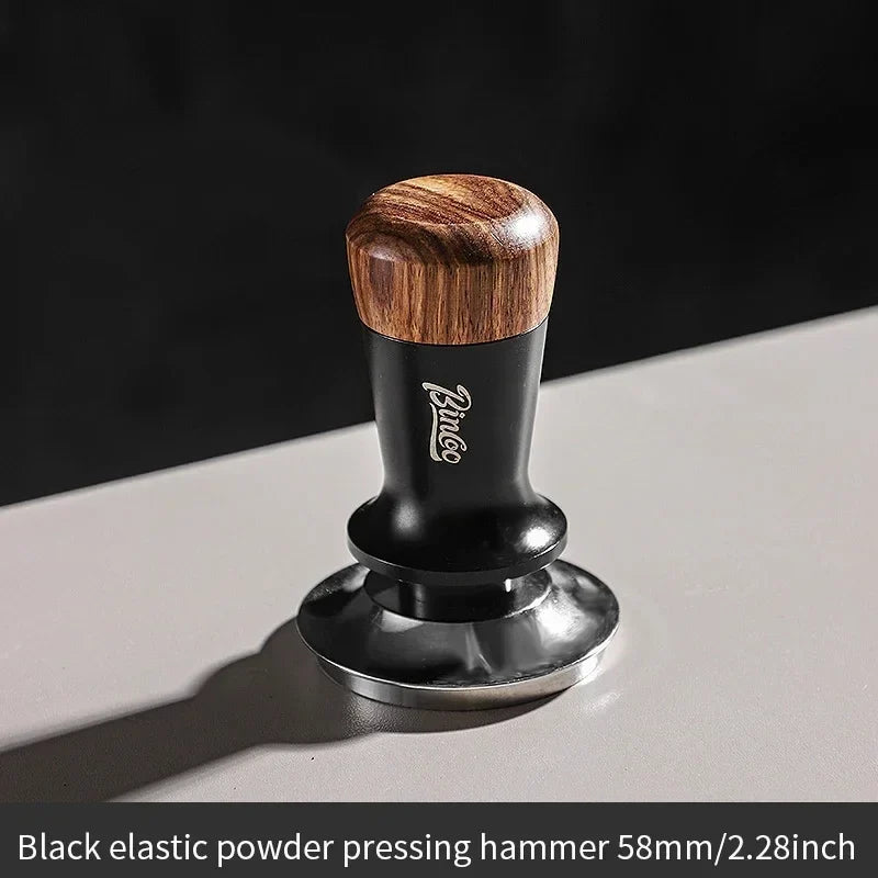 Vivalo BINCOO Pro Constant-Force Espresso Tamper - 51mm & 58mm, light yellow version