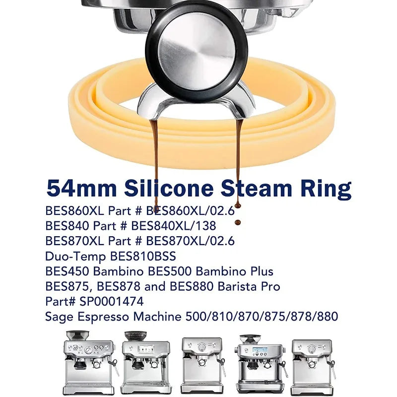 54mm silicone gasket for Breville and Sage espresso machines