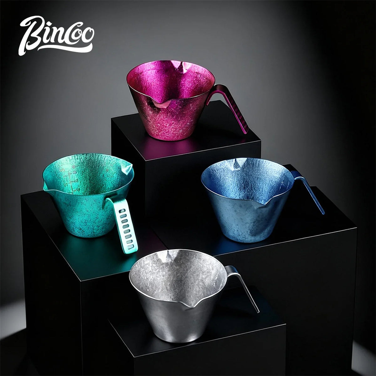 90 mL titanium Bincoo Espresso Measuring Cup