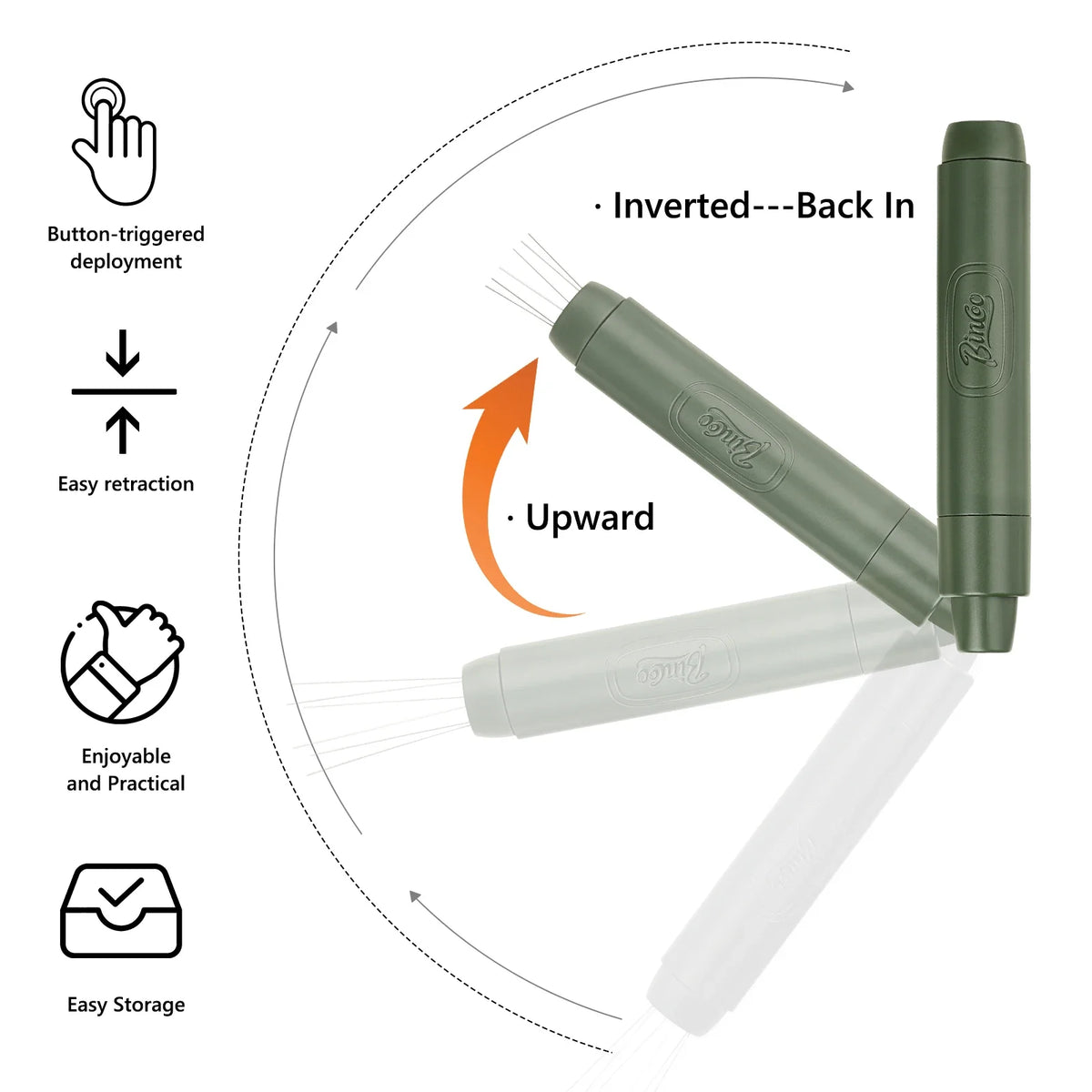 Vivalo Bincoo Retractable WDT Tool for Espresso Machine