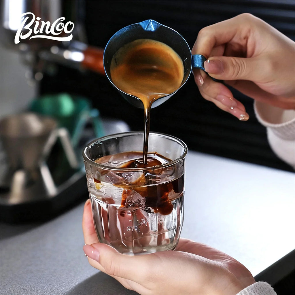 90 mL titanium espresso measuring cup by Vivalo