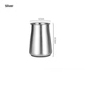 Vivalo Stainless Steel Silver Coffee Grounds Sifter with Lid