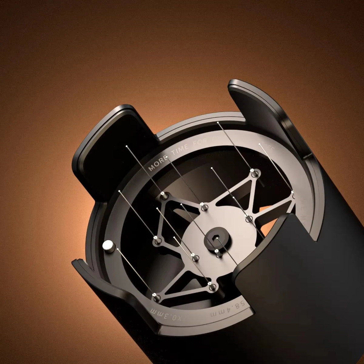 58mm version of the TIMEMORE Electric Needle Espresso Distributor