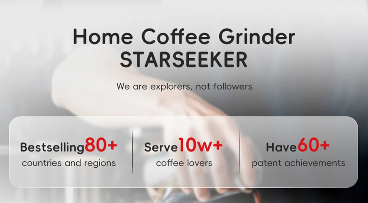 64mm Titanium-Coated Flat Burrs for the Shop Coffee Hobby Starseeker Espresso Grinder
