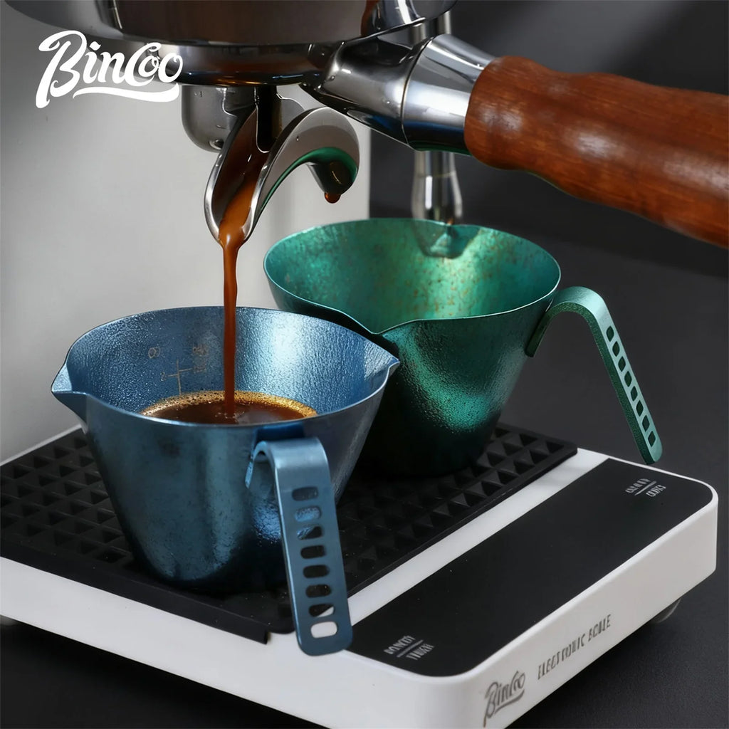 90 mL titanium espresso measuring cup from Vivalo