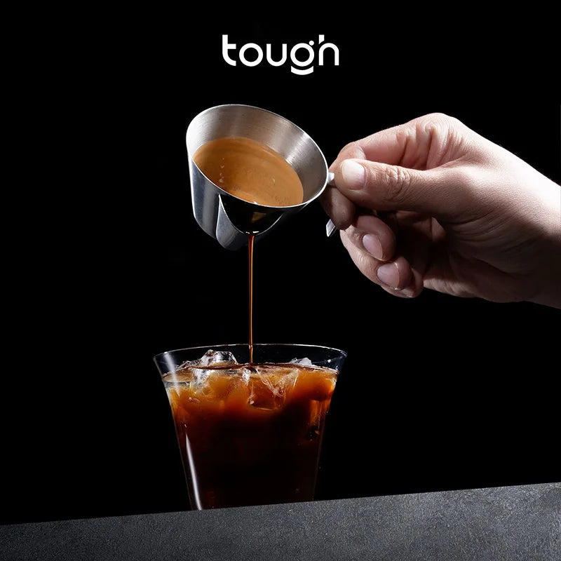 100ml Stainless Steel Espresso Crema Separator Cup with Handle