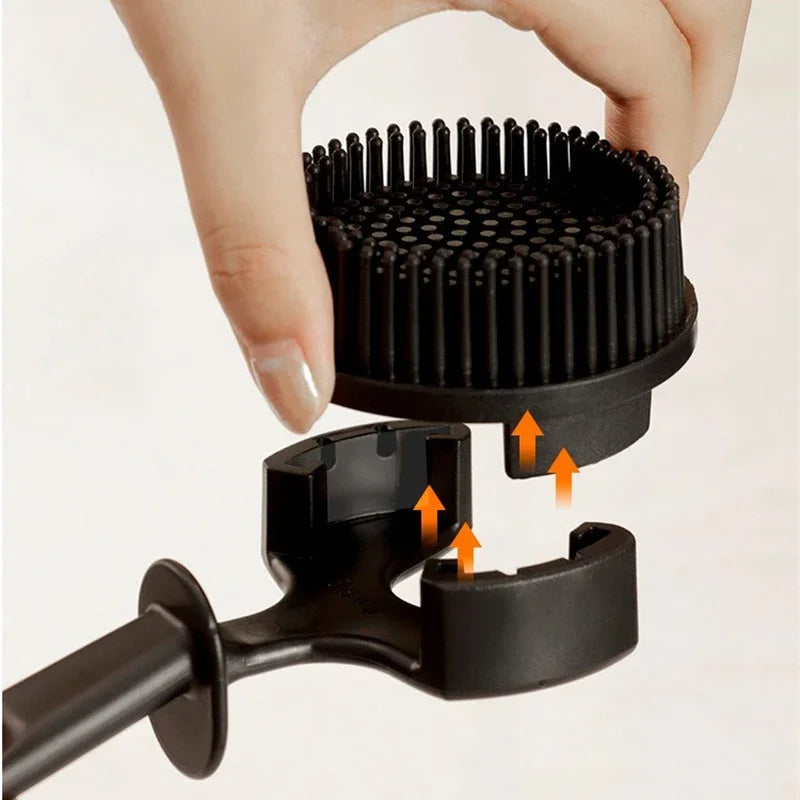 Vivalo 51mm & 58mm Espresso Group Head Cleaning Brush & Replacement Heads