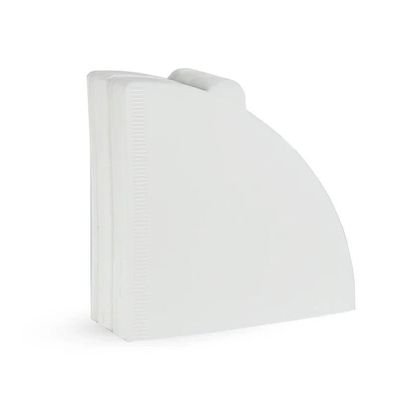 Vivalo V-Shaped Cone Coffee Filters – Natural Wood Pulp Paper, 2-4 Cup Pour-Over
