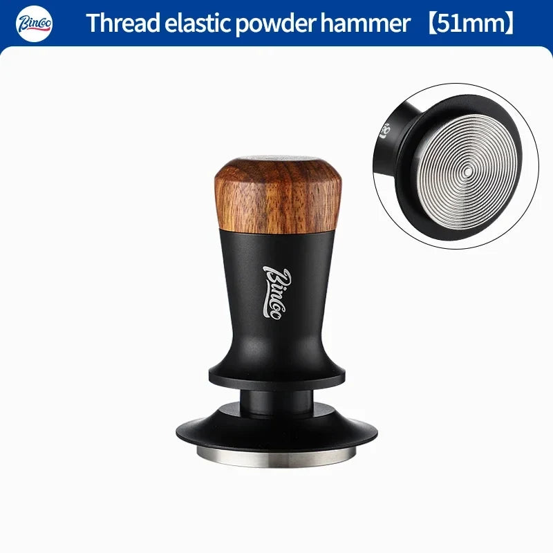 Vivalo BINCOO Pro 51mm Black Espresso Tamper