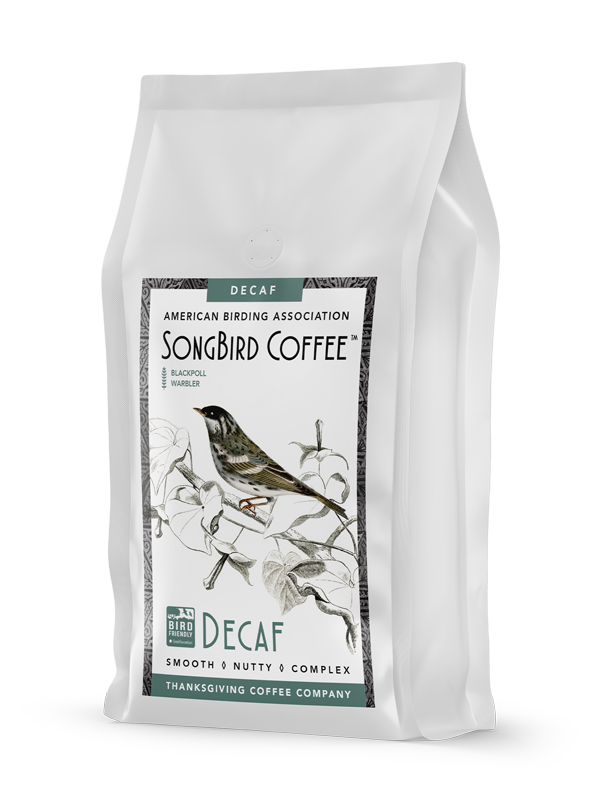 Thanksgiving Coffee Company SongBird Decaf Organic Medium Roast Coffee - Whole Bean / 12oz Bag