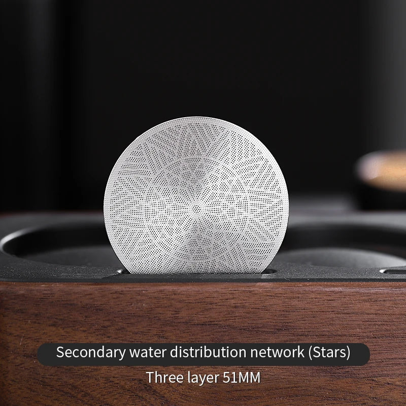 51mm 3 layer C Stainless Steel Espresso Puck Screen