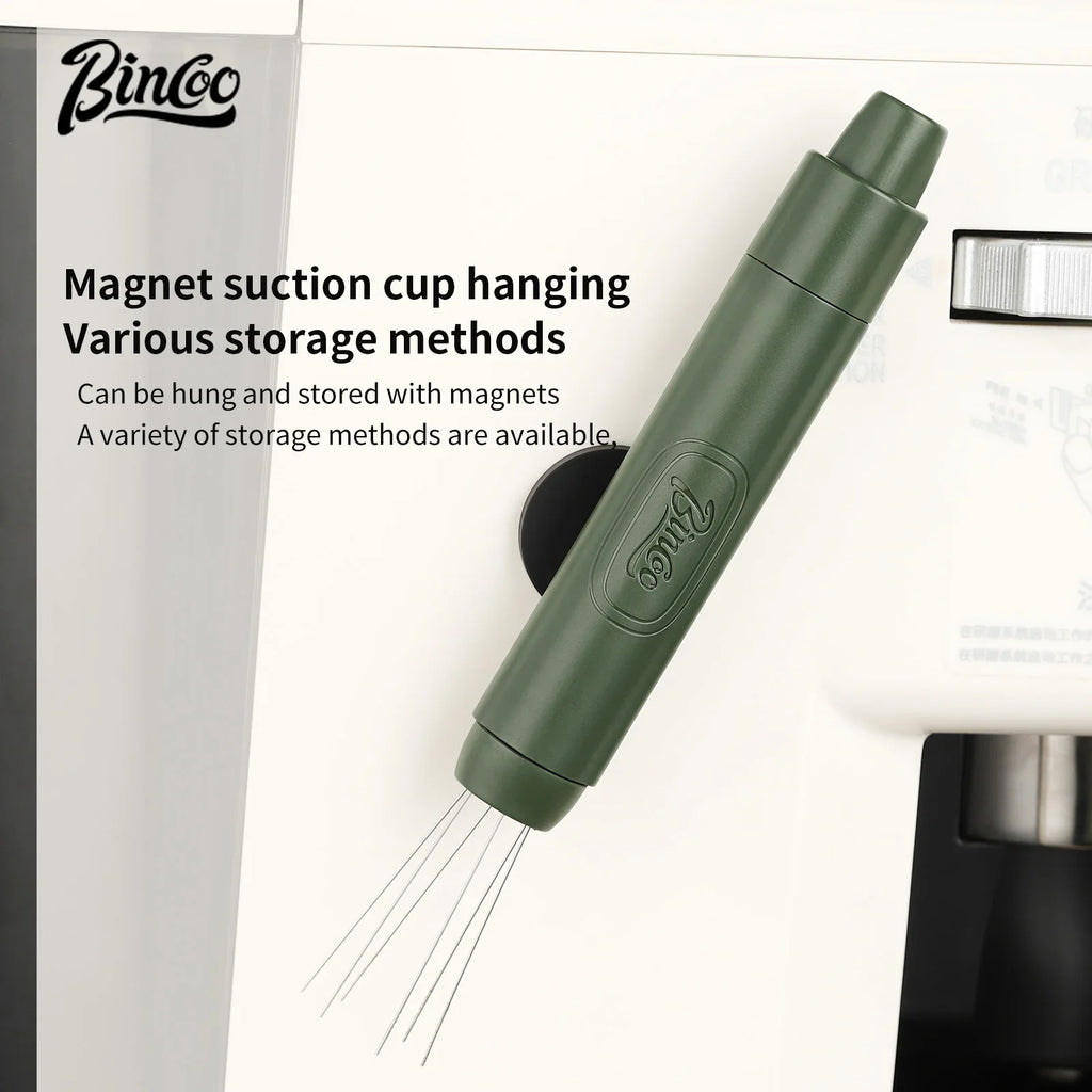 Vivalo Bincoo Retractable WDT Tool for Espresso Machine, black version