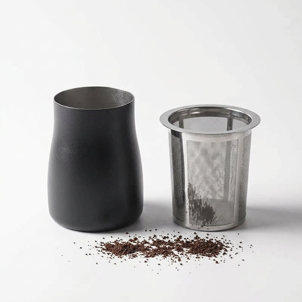 Sifter cup with shaker filter