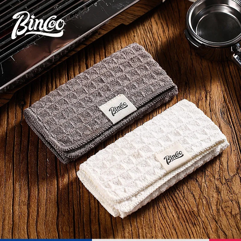Vivalo BINCOO Waffle-Weave Microfiber Barista Cleaning Towel, standard version.