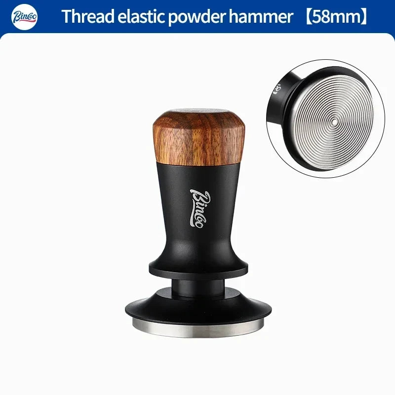 58mm Black Espresso Tamper by Vivalo