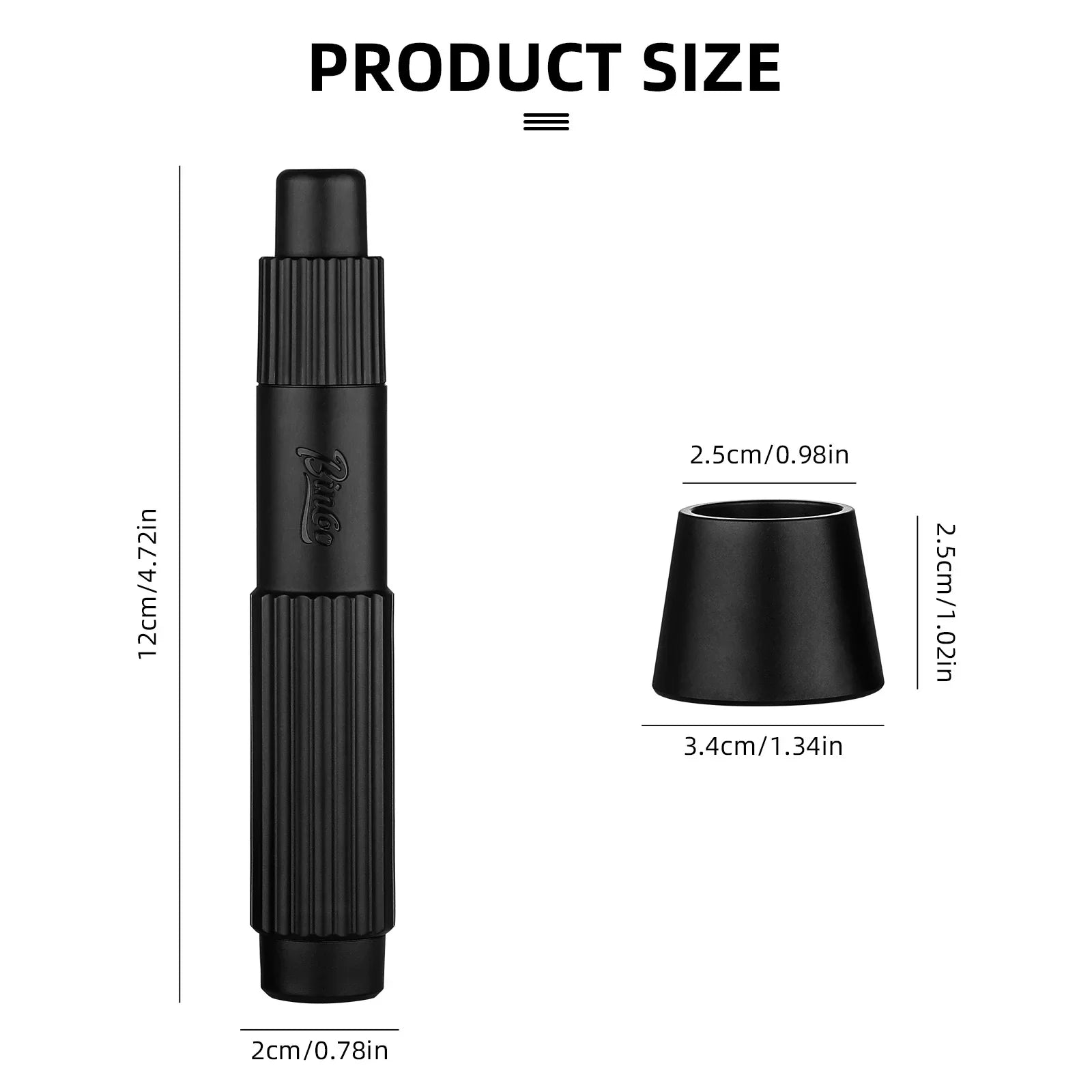 Magnetic Telescopic WDT Tool – Professional Espresso Distribution Needle for Home Baristas (Stainless Steel)