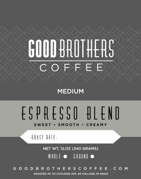 Good Brothers Espresso Blend – Medium Roast | Good Brothers Coffee