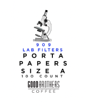 Good Brothers Coffee Espresso Paper Filters, Size A 909 / 100 (1 Pack)