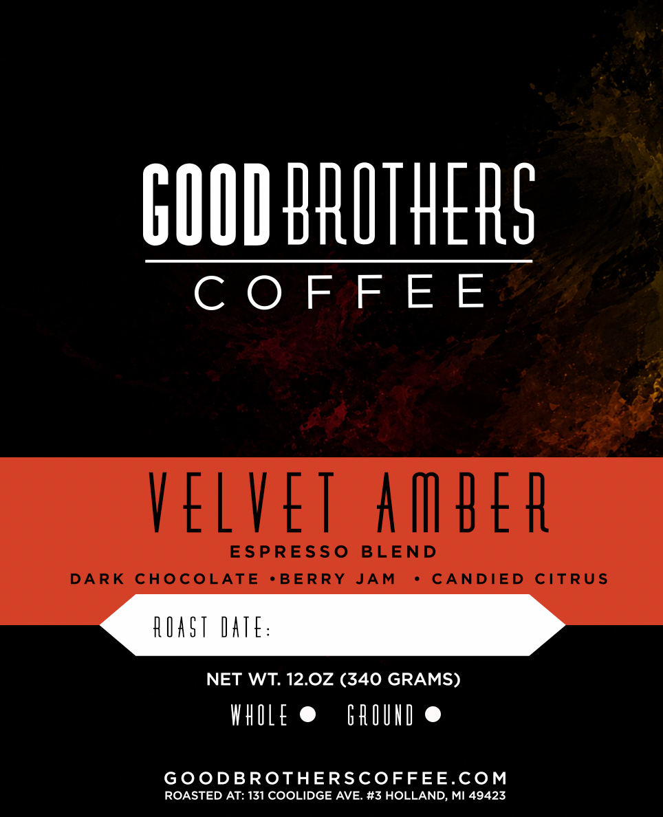 Velvet Amber Espresso Blend – Medium-Dark Roast | Good Brothers Coffee