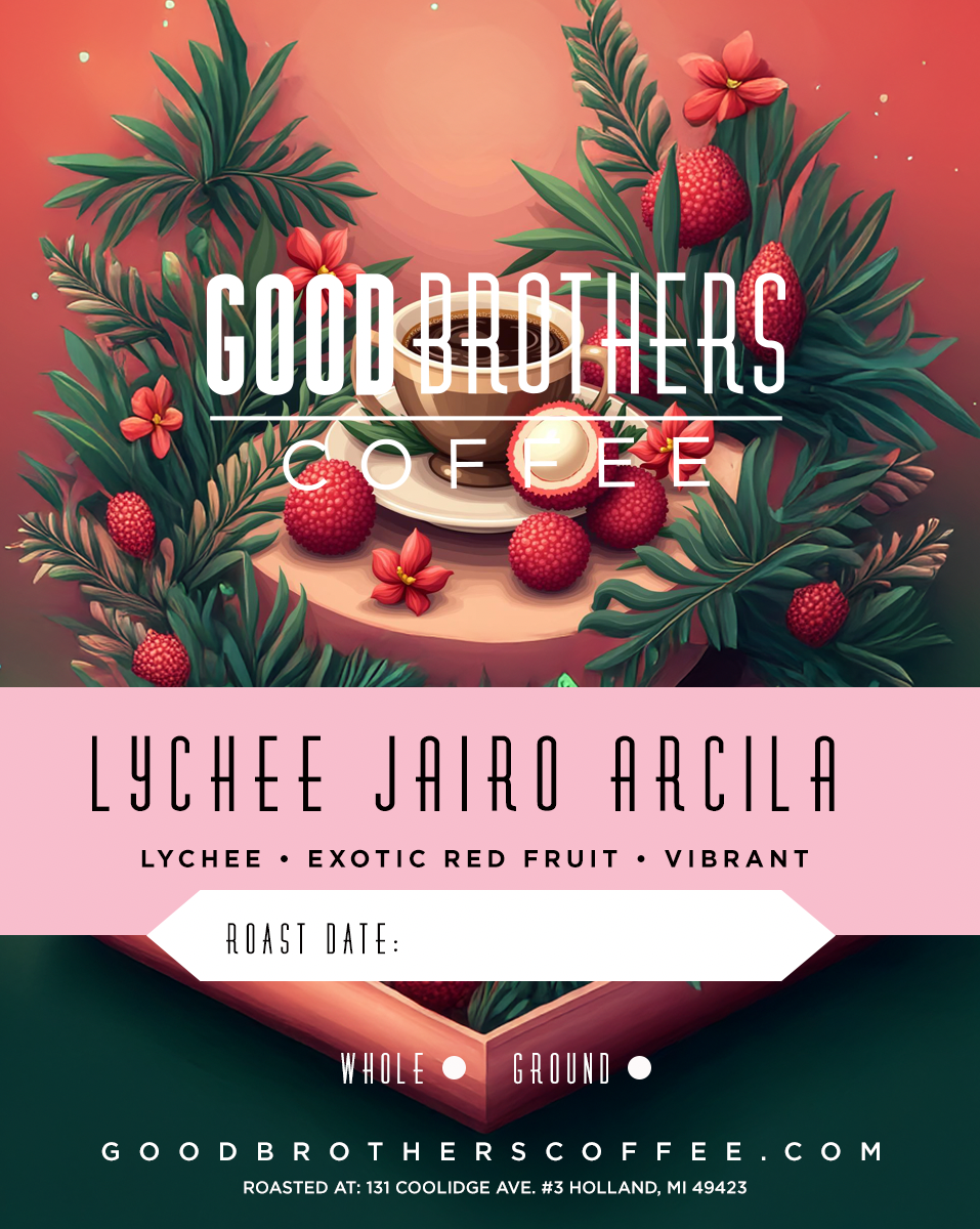Lychee Washed Castillo – Wine Yeast Fermented | Jairo Arcila x Good Brothers Coffee