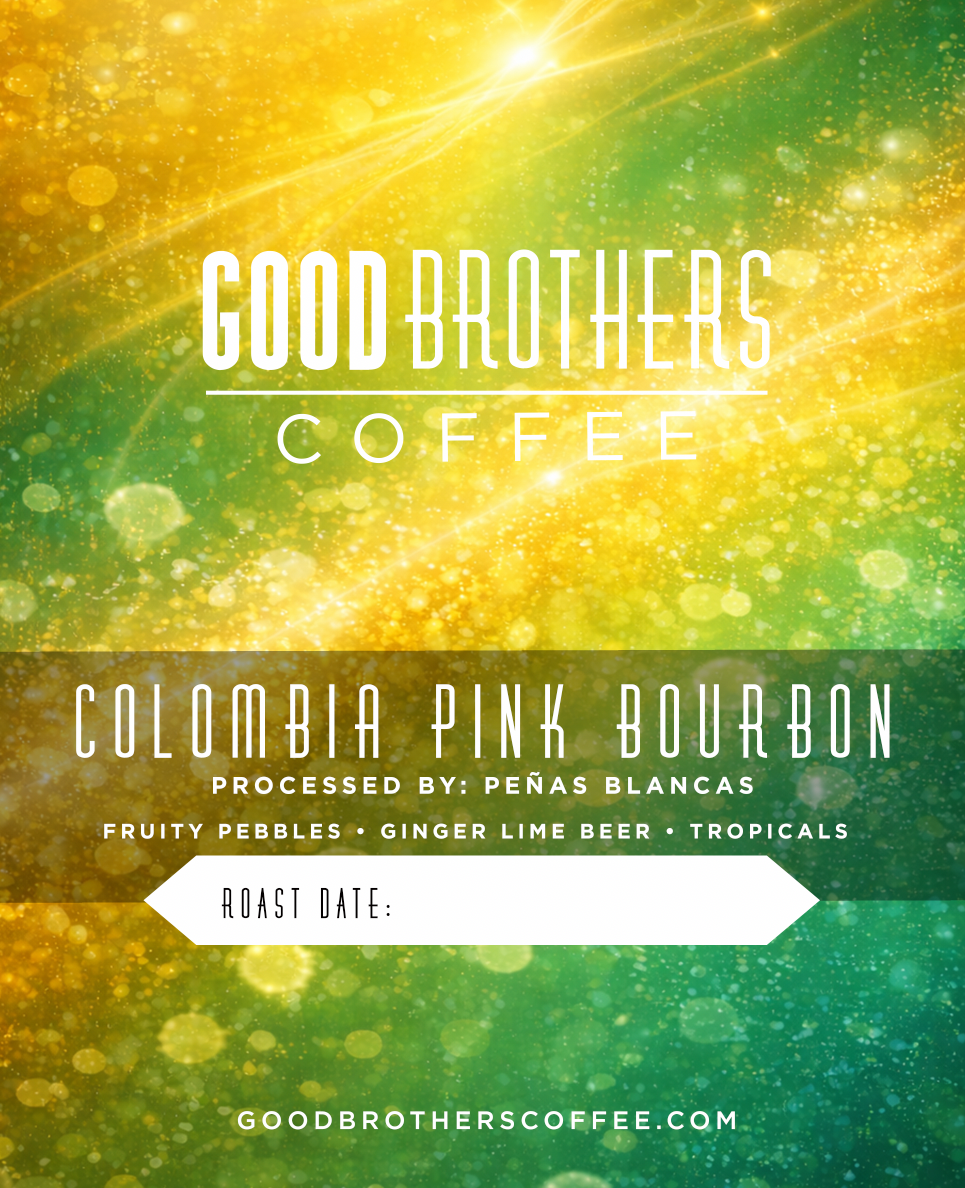 Colombia Pink Bourbon Washed Microlot – Peñas Blancas | Good Brothers Coffee