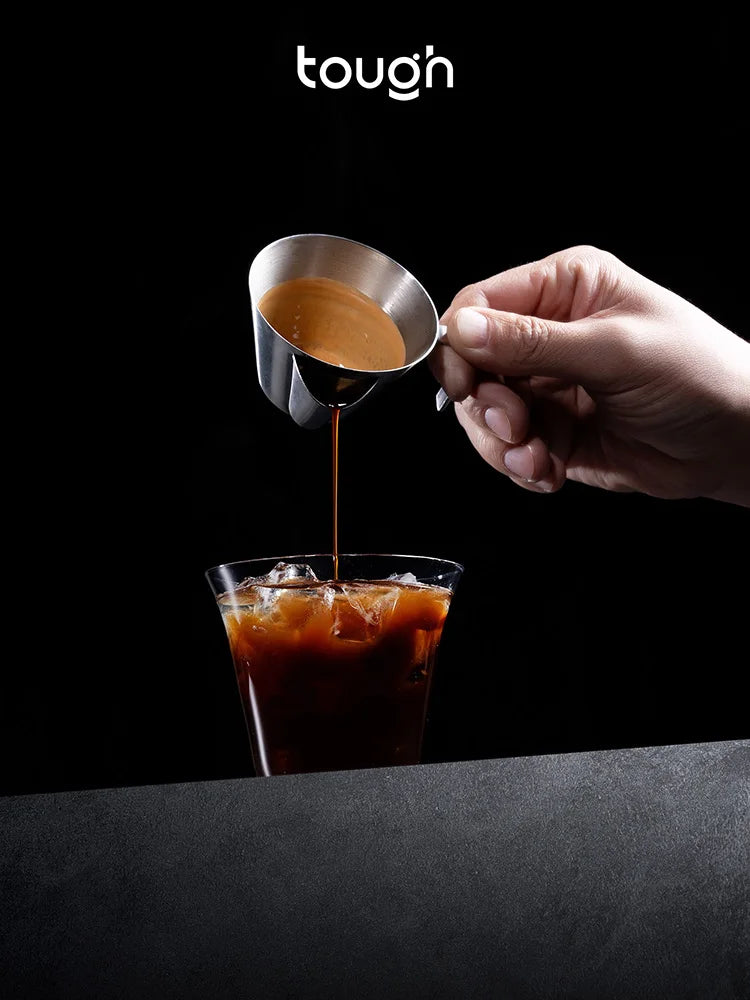 100ml Stainless Steel Espresso Crema Separator Cup with Handle