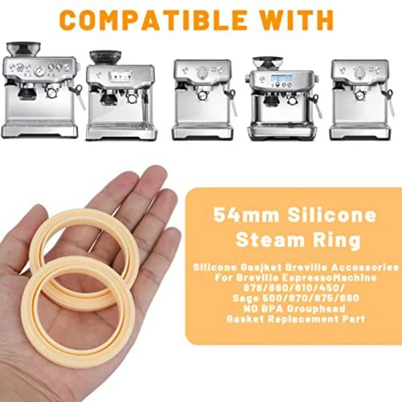 54mm silicone group head gasket for Breville and Sage espresso machines