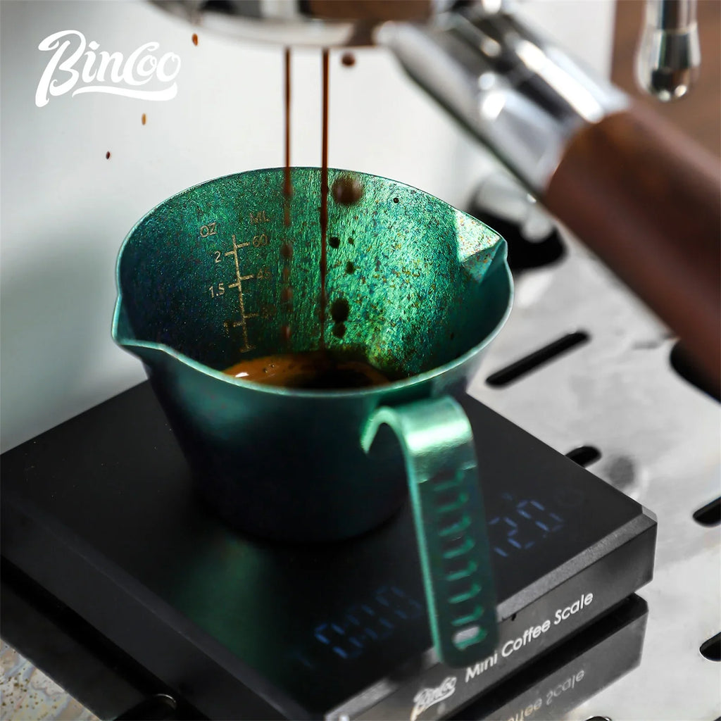 90 mL Titanium Espresso Measuring Cup by Vivalo
