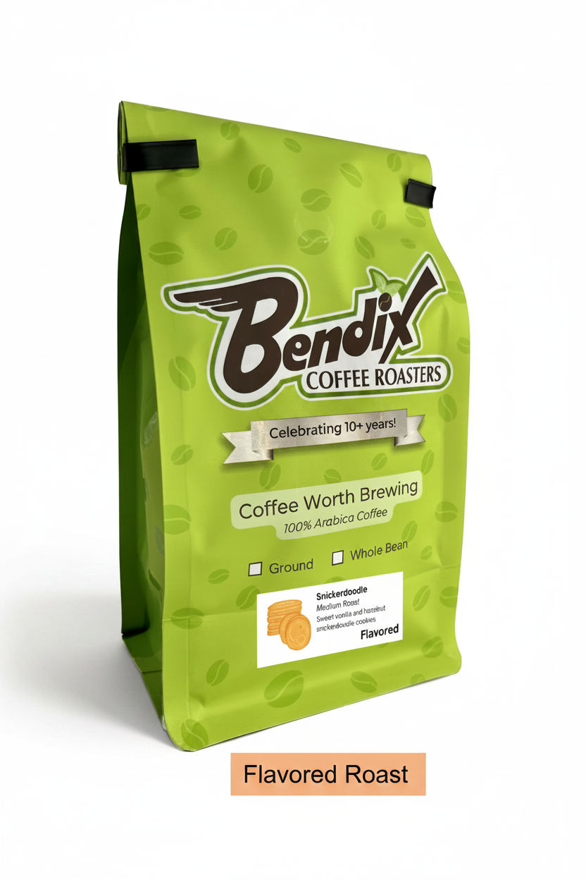 Snickerdoodle Flavored Coffee — Brown Sugar & Cinnamon | Bendix Coffee Roasters