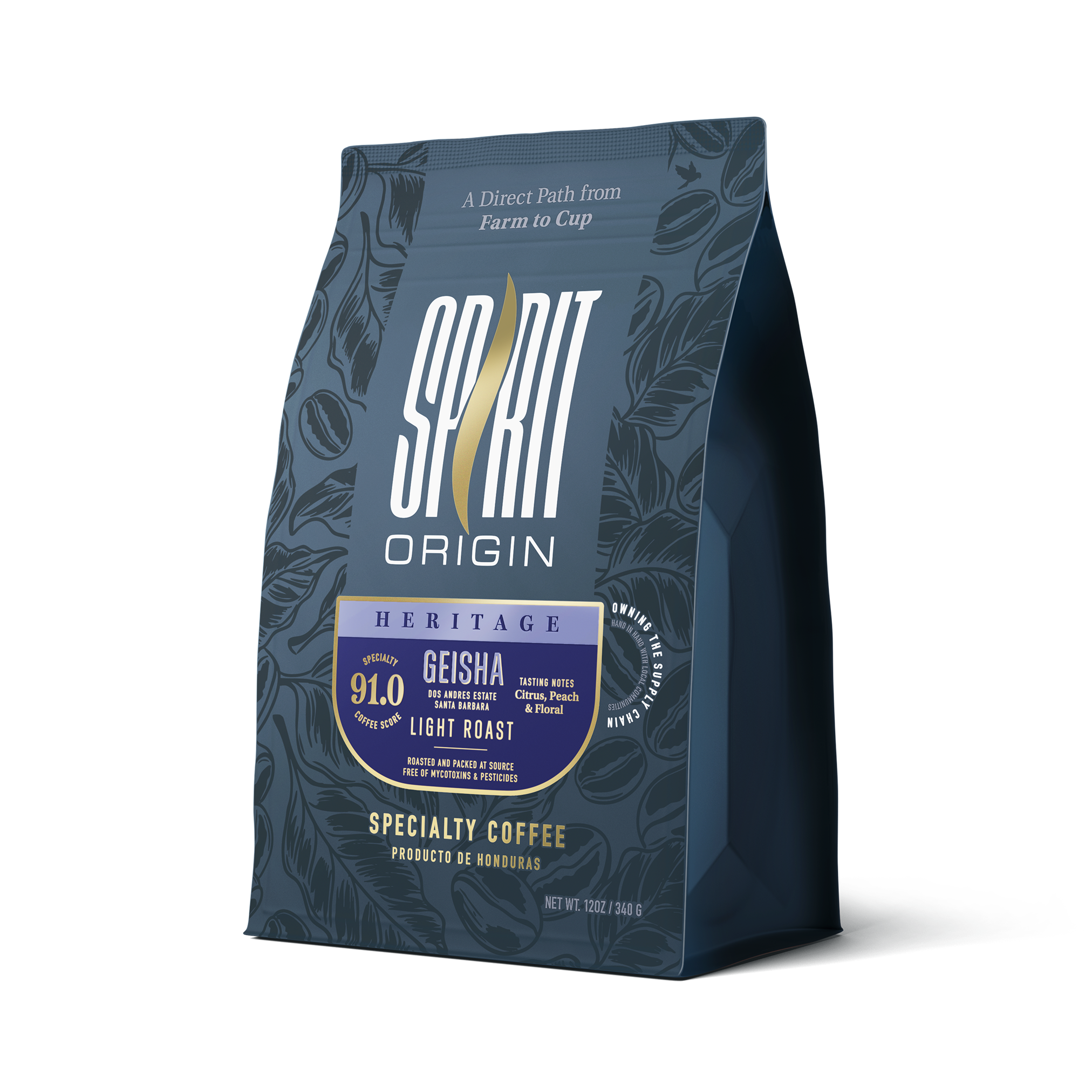 Honduras Dos Andres Gesha Washed – Light Roast Specialty Coffee