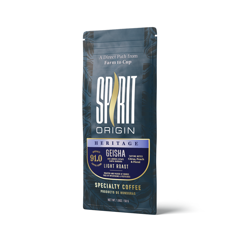 Honduras Dos Andres Gesha Washed – Light Roast Specialty Coffee, 50g Sample