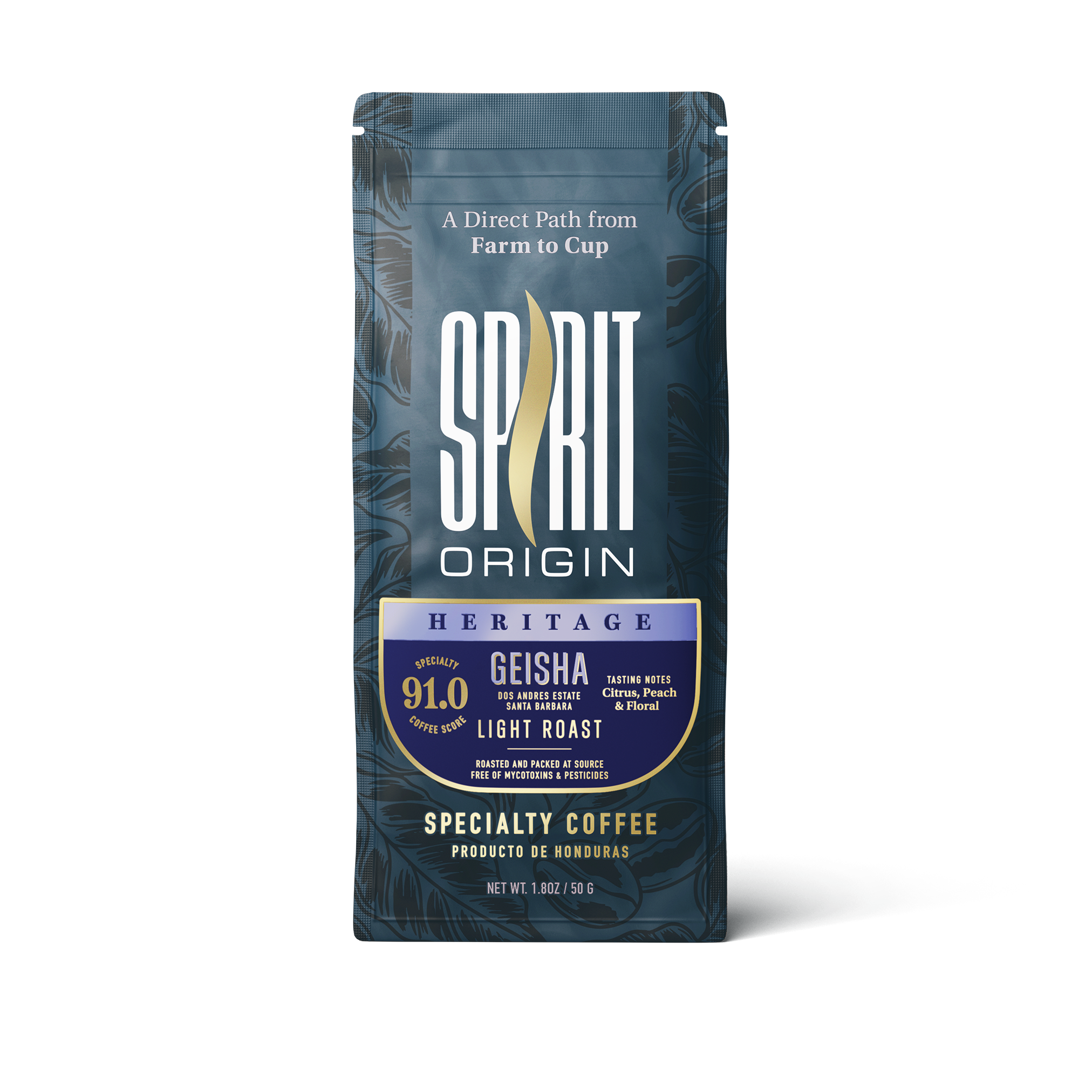 Honduras Dos Andres Gesha Washed – Light Roast Specialty Coffee, 50g Sample