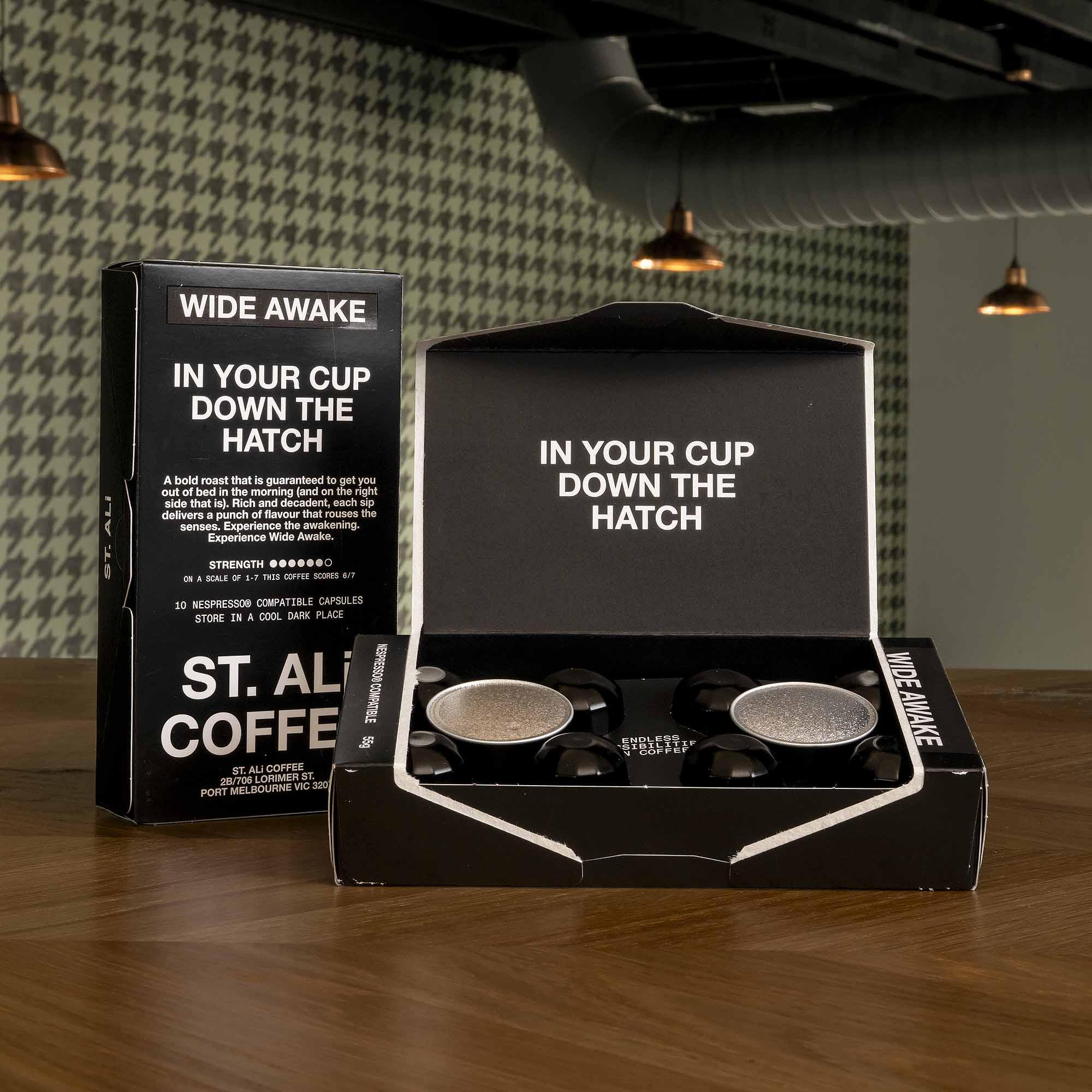 St. Ali Pods: Wide Awake – Dark Roast Nespresso Compatible Coffee (10 Pack) - Shop Coffee Hobby