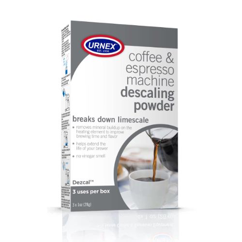 Urnex Dezcal Descaling Powder, 3 Single-Use Packets