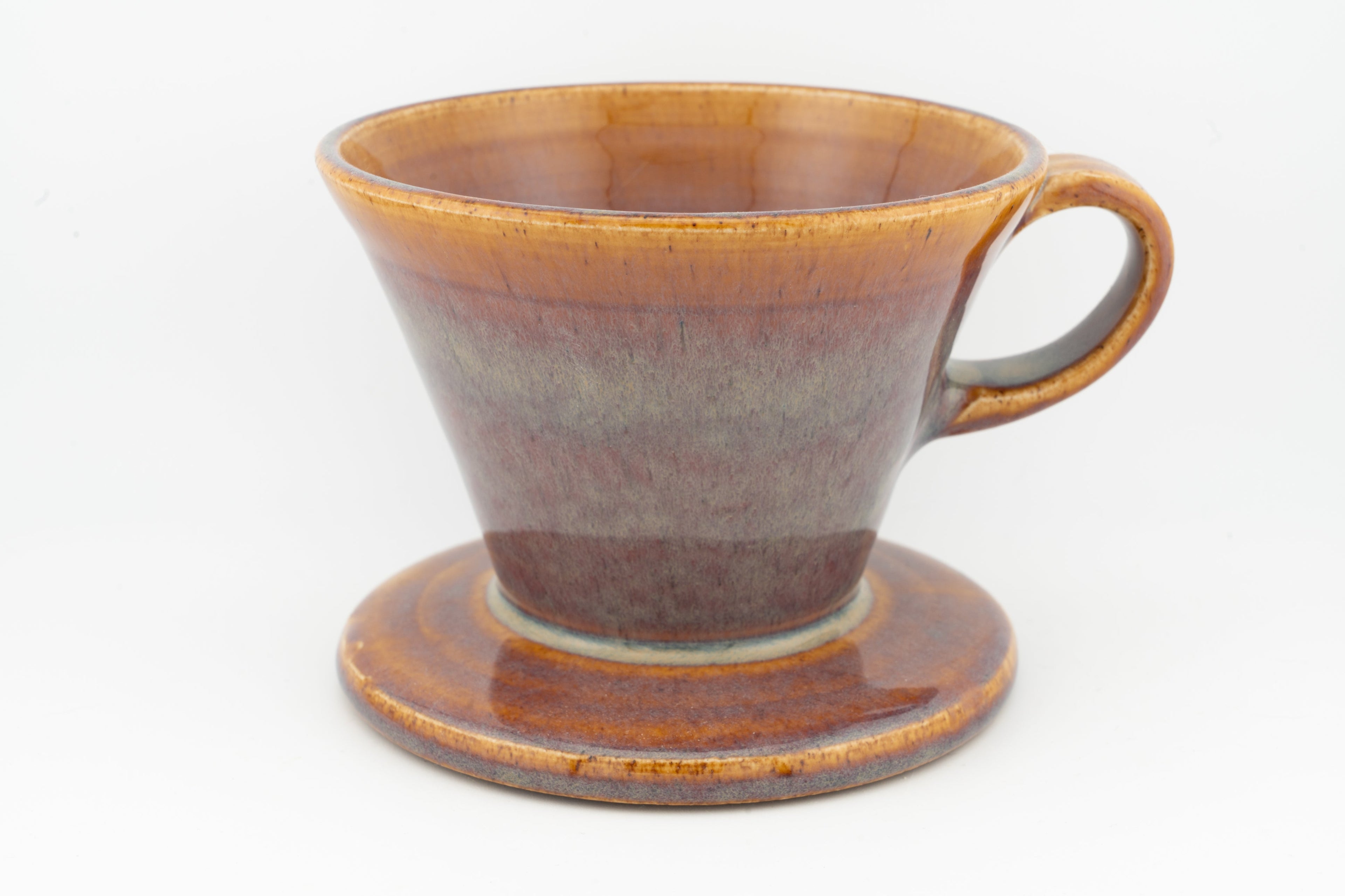 Swan City Ceramics V60 Pour-Over Coffee Dripper – Handmade Ceramic Cone Brewer