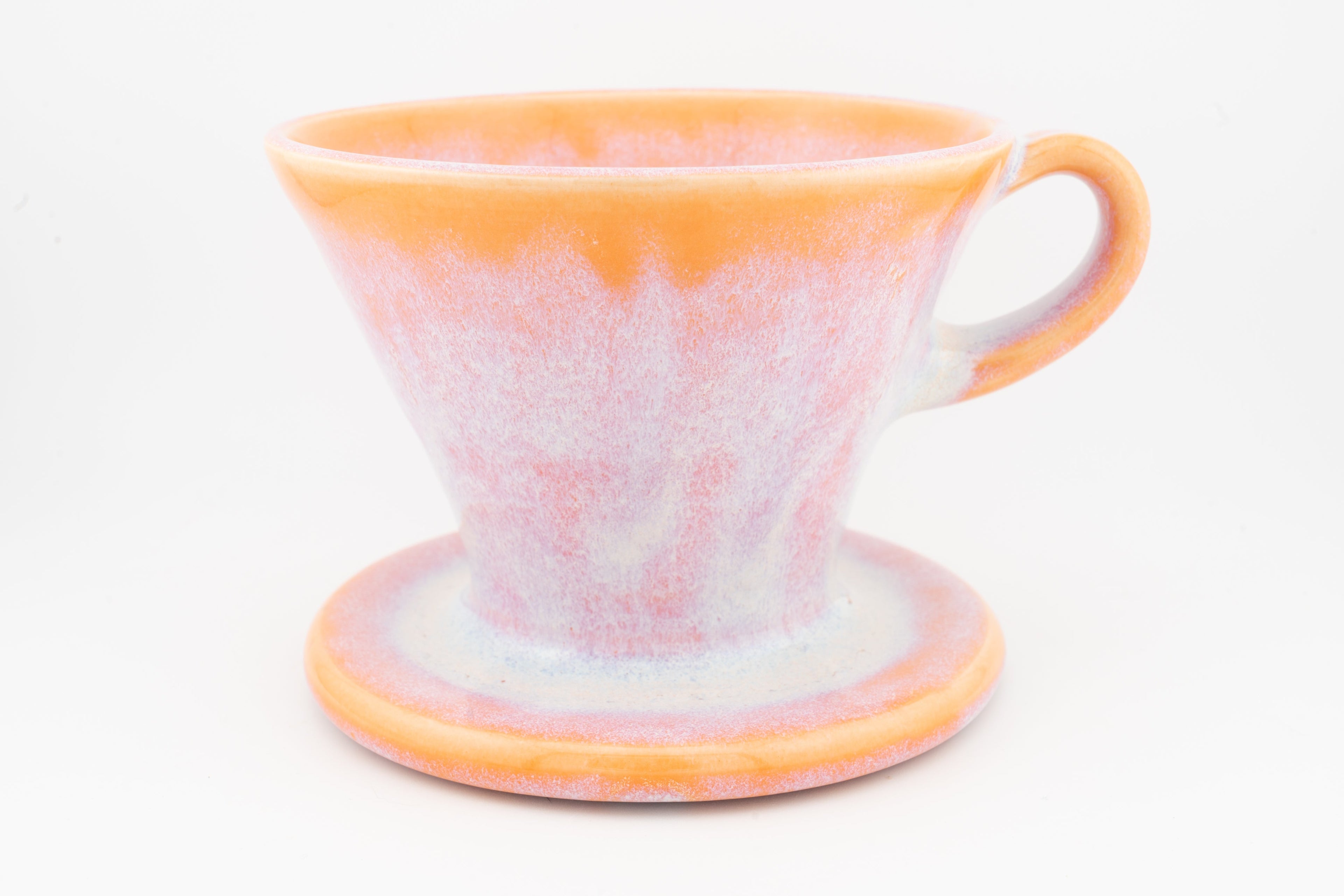 Swan City Ceramics V60 Pour-Over Coffee Dripper – Handmade Ceramic Cone Brewer