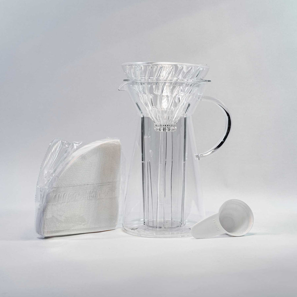 700 ml Glass Server for hot and iced coffee brewing