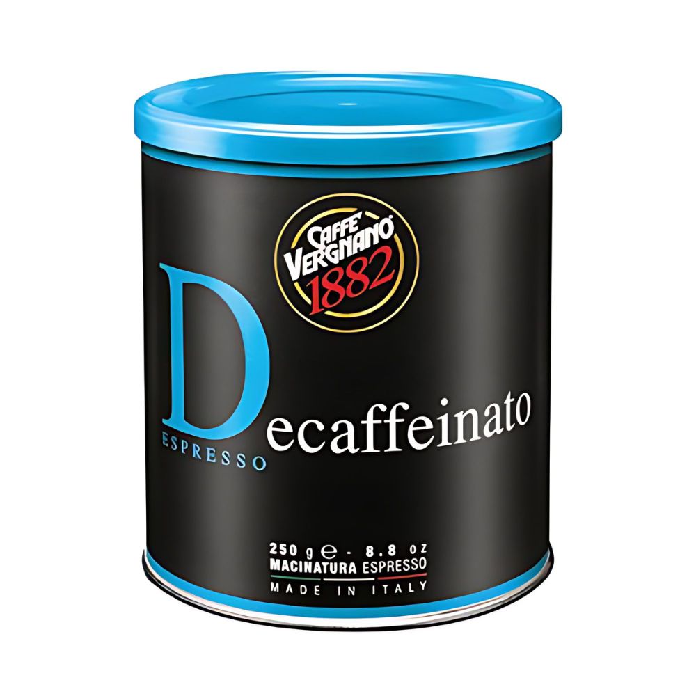 Caffè Vergnano Decaf Fine Ground Espresso Coffee, 8.8 oz