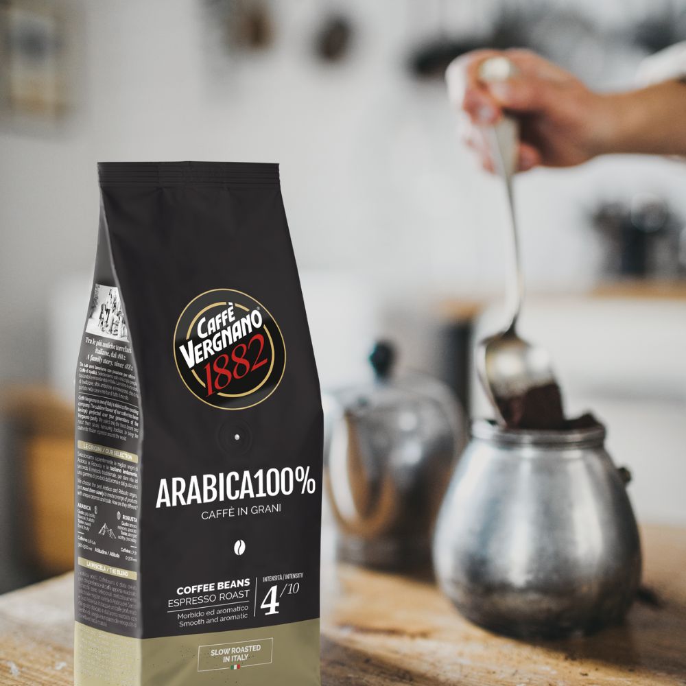 Caffè Vergnano 100% Arabica Whole Bean Coffee, 8.8 oz
