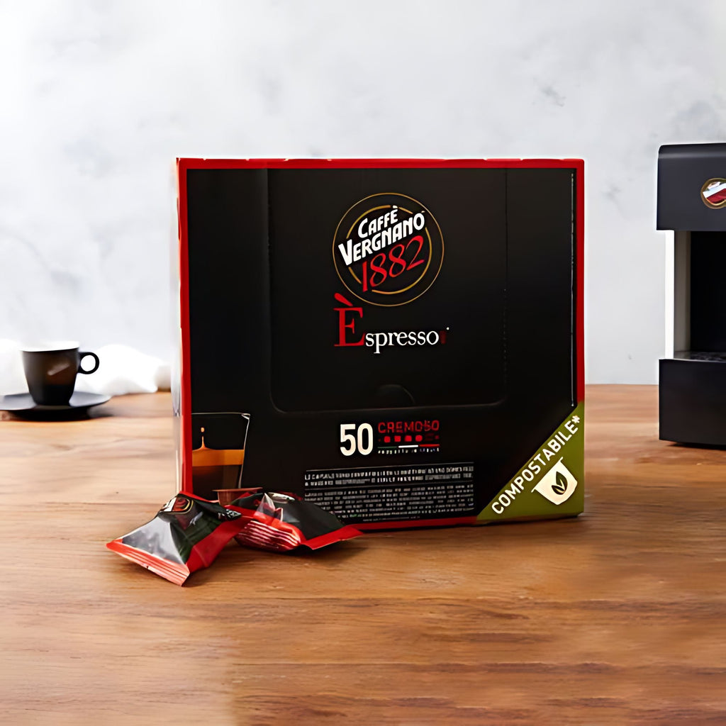 Caffè Vergnano Cremoso Nespresso Original Capsules, 50 Count