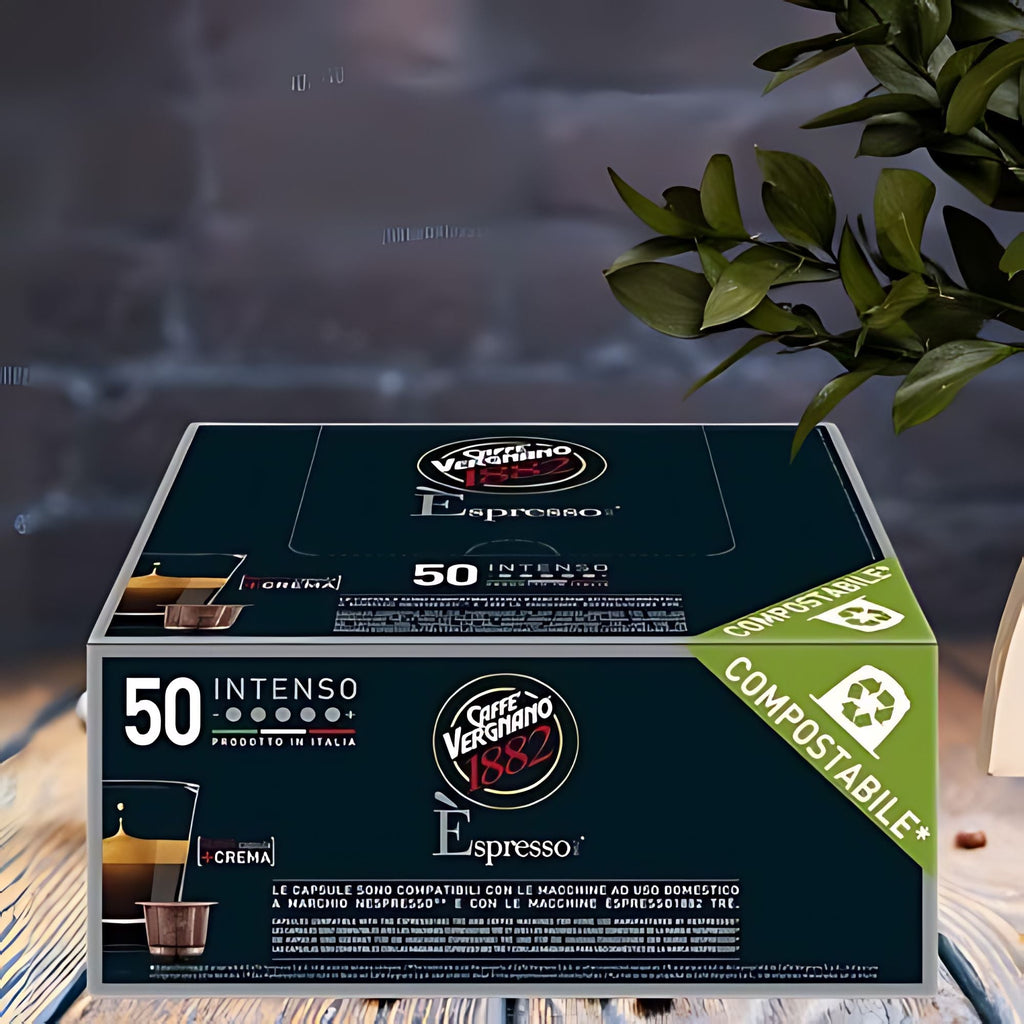 Caffè Vergnano Intenso Nespresso Original Capsules, 50 Count