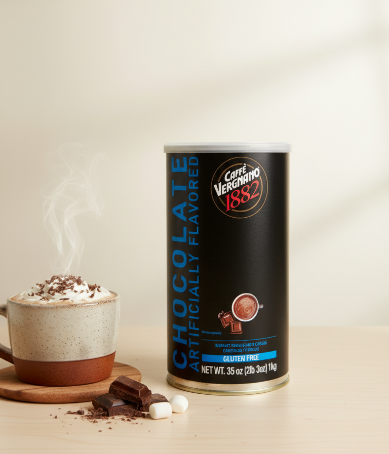 Caffè Vergnano Italian Drinking Chocolate, 1 kg (2.2 lb)