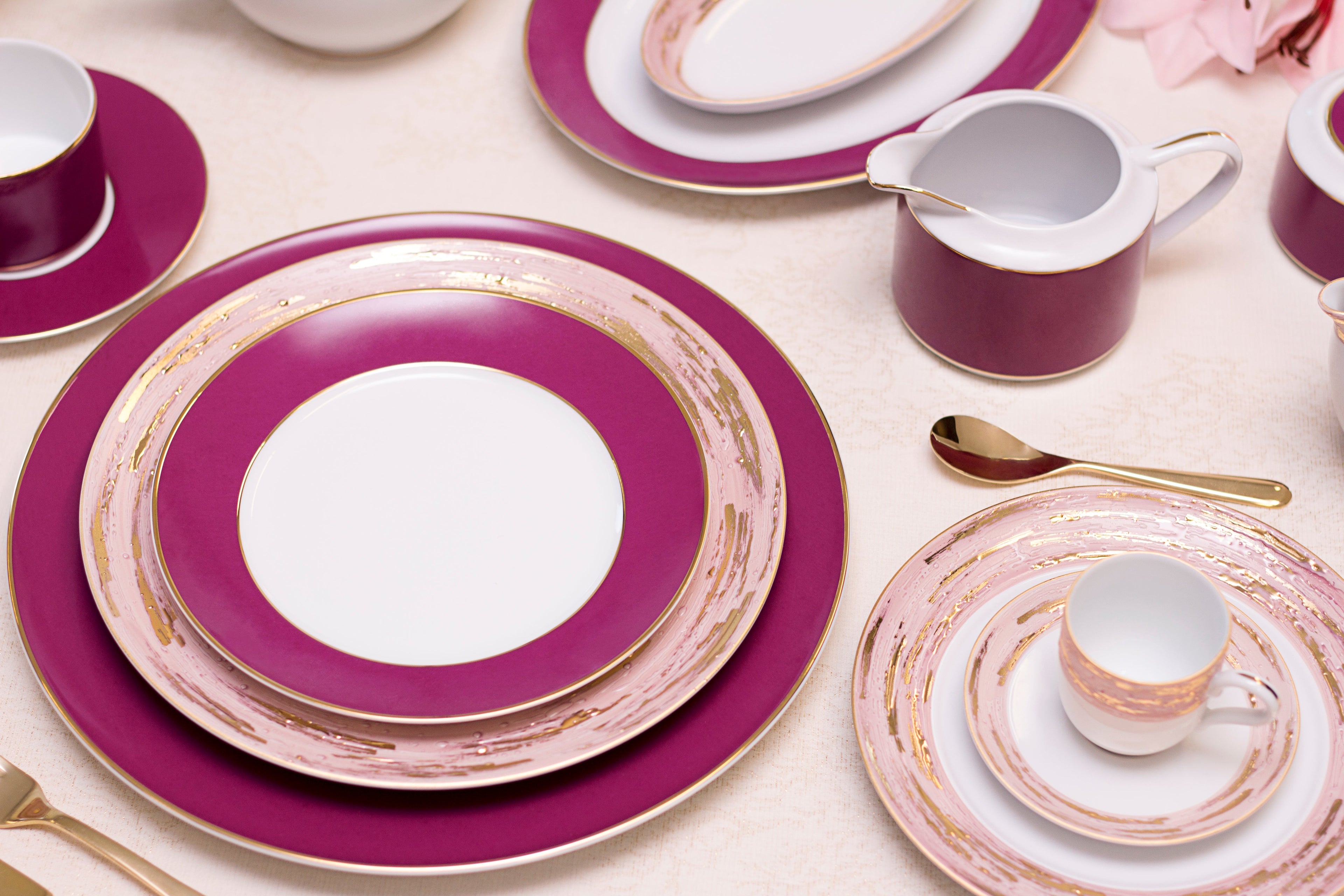 Violet Espresso Cup & Saucer (Set of 2)