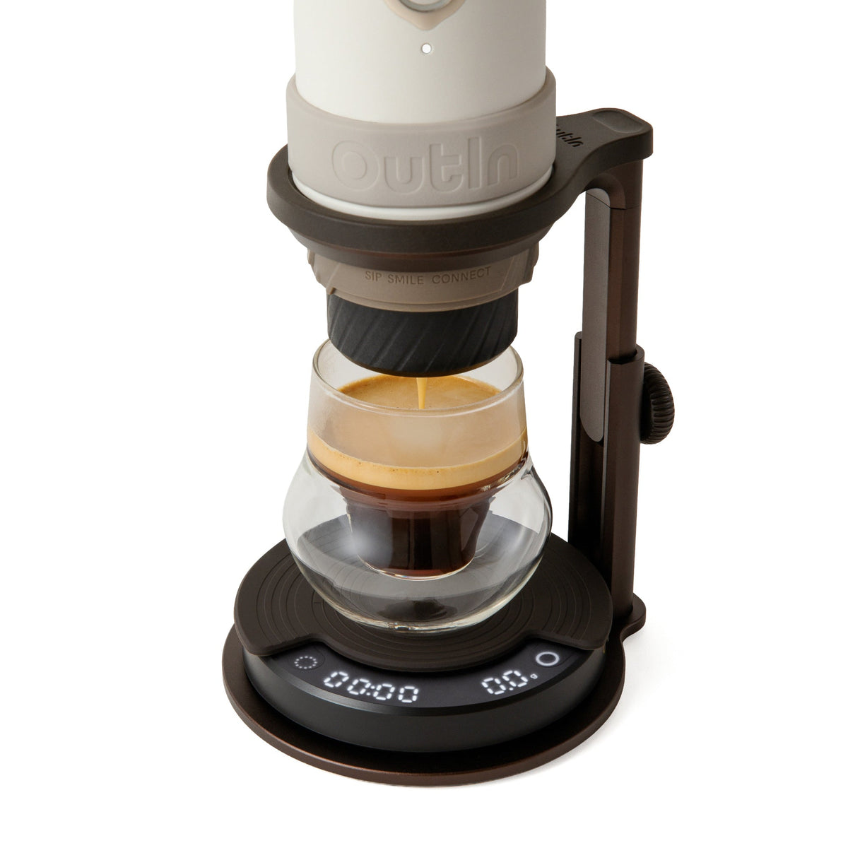 OutIn Claro Rechargeable Coffee Scale – 0.1g Precision