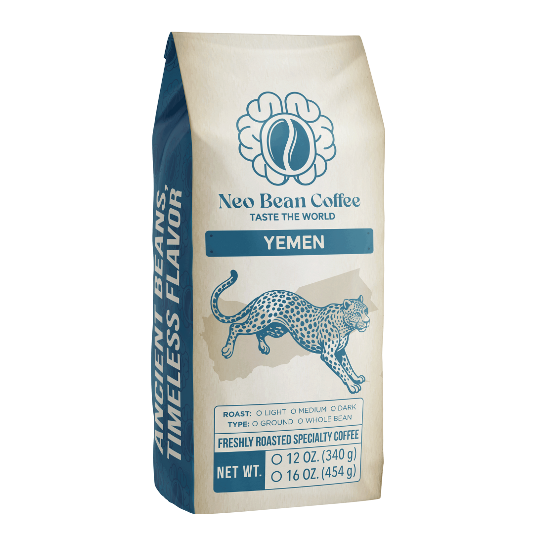 Yemen Single-Origin Coffee – Haraz Highlands, Heirloom Mocha Arabica