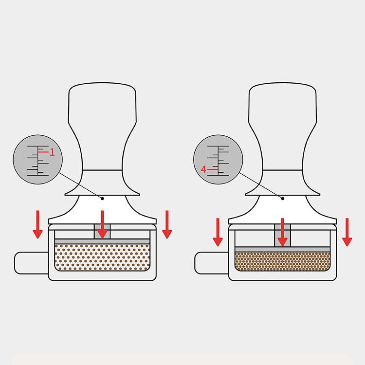 Adjustable Constant Force Coffee Tamper for Espresso - Shop Coffee Hobby