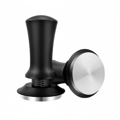 eprolo Adjustable Espresso Tamper with Depth Scale, 51mm, Black