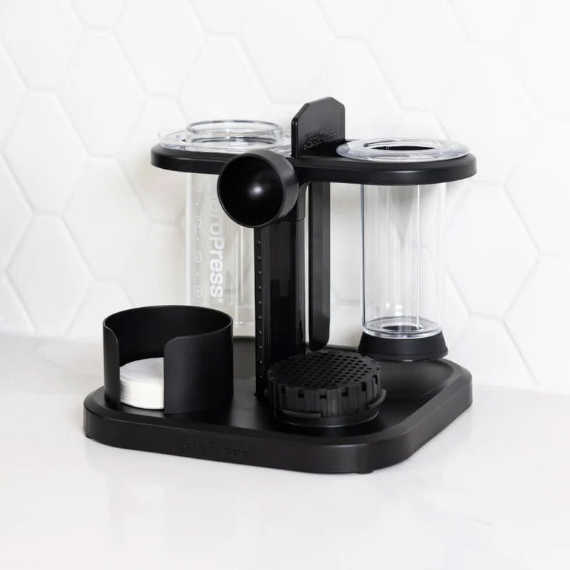 Espresso Parts AeroPress Organizer Stand for Original, Clear & XL in clear version
