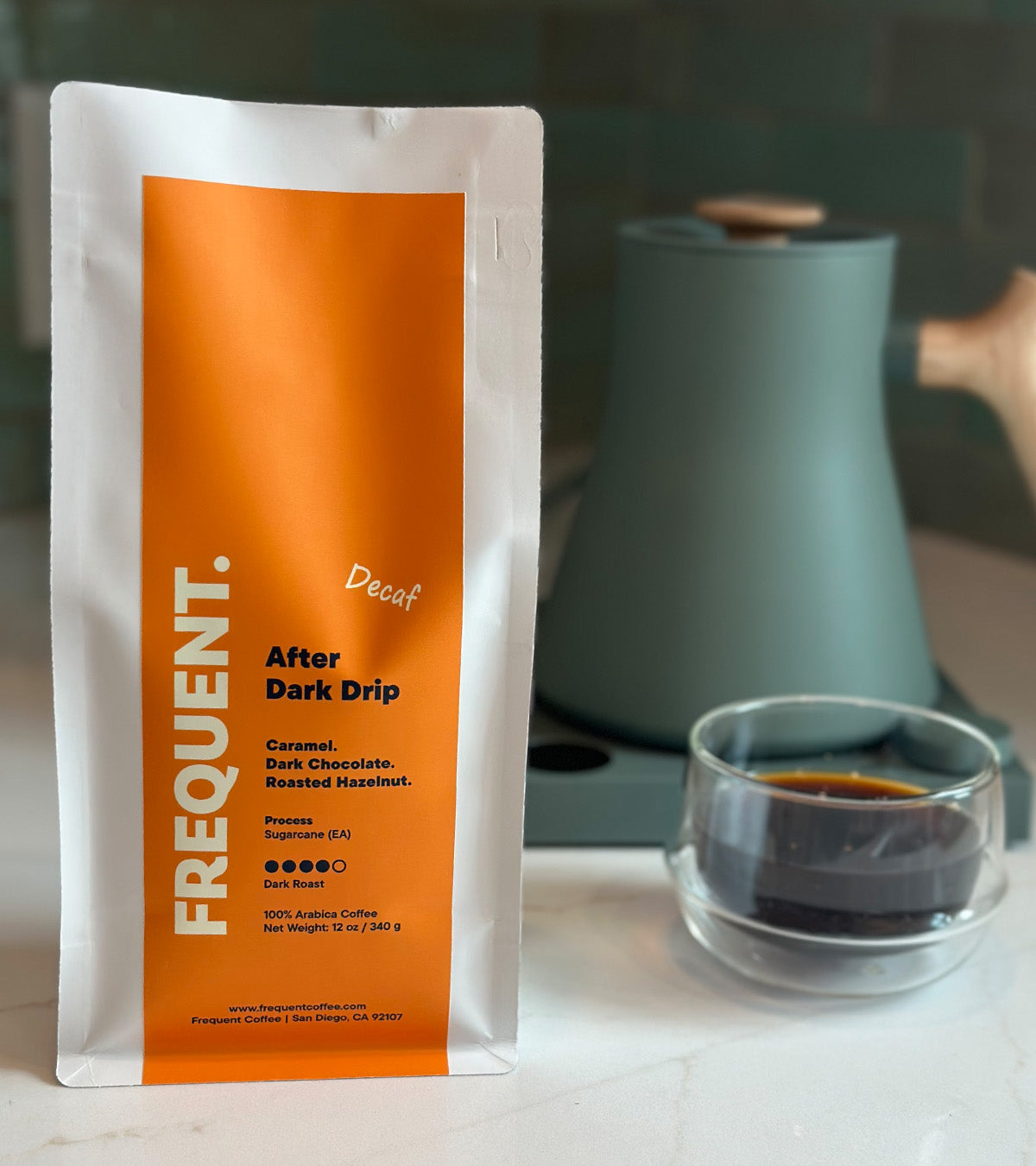 After Dark Drip Sugarcane Decaf Coffee | Dark Roast