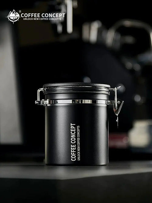 Airtight Coffee Canister – Vacuum‑Seal Storage with One‑Way CO₂ Valve (1.2L / 1.5L) - Shop Coffee Hobby